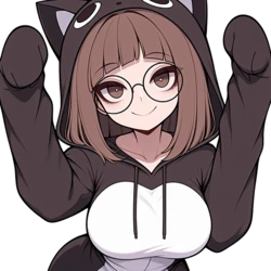 [Cock Hero] - Community Pack - Brunette_Nerd_Kigurumi [AI Generated]