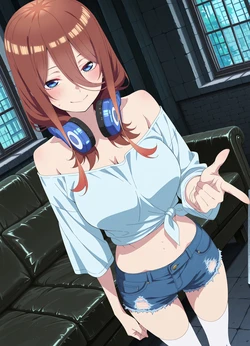 [Machina Ai] Miku Nakano  中野 三玖 [AI Generated]