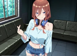 [Machina Ai] Miku Nakano  中野 三玖 Extra 201p [AI Generated]