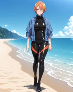 Ponchoman - Kyouko Himekawa (AI Generated)