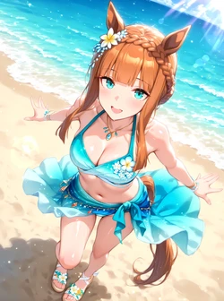 [umalewd] 新モデル水着スズカ [AI Generated]