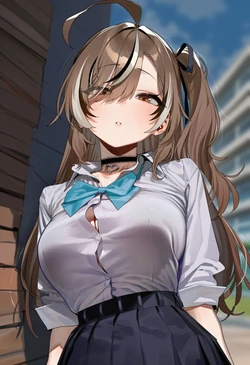 [Ikuniku] 七詩ムメイ [AI Generated]