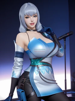 [AI Generated]穿越火线-曼陀罗-风华-礼服-保卫+潜伏