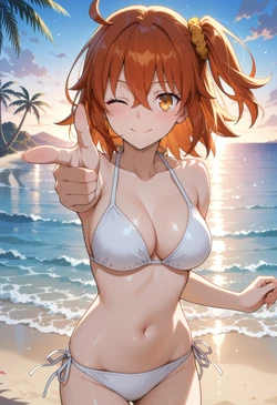 Moke P@treon Mash Kyrielight & Fujimaru Ritsuka (FGO) マシュ・キリエライト & 藤丸立香 (FGO) 470Pics (Patreon) [AI Generated]