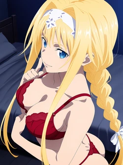 [Kurohime] アリス（下着）[AI Generated]