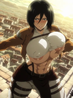 [YumiAmai 🔞] Mikasa Ackerman | Attack On Titan (147 Pics) (Patreon) [AI Generated]