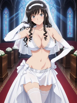 [Kurohime] 森島はるか（ウェディングビキニ）[AI Generated]