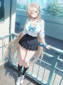[YumiAmai 🔞] Asuna Ichinose | Blue Archive (147 Pics) (Patreon) [AI Generated]