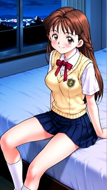 [Kitune_AI] Afterschool Romance Club : Anna Wakatsuki - Sex with Her Anus Fully Exposed (Patreon) [AI Generated]