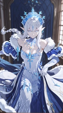 genshin Anastasya 冰神 snuff 被死之执政处死 [AI Generated]