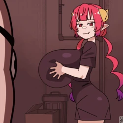 [EKZ] ALLEYWAY IRURU ZURI (Miss Kobayashi's Dragon Maid) [Animated]