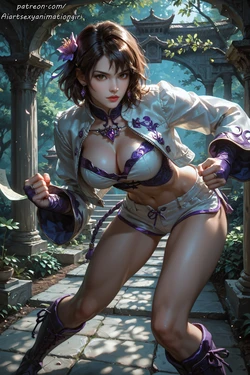 [Patreon] [AiASAG] [4K] 🌸Xianghua🗡️ - Preview [AI Generated]