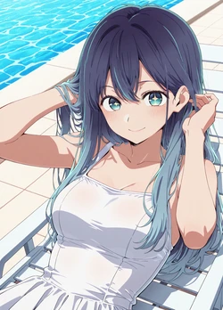 人の海 swim suit 2 [AI Generated]