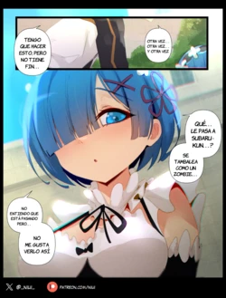 [Niui] Terapia Después del Anochecer - Rem x Subaru (Re׃Zero kara Hajimeru Isekai Seikatsu) [Spanish] [JFairy Traslate]
