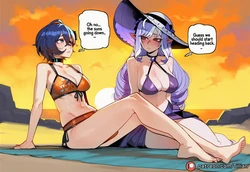 [Tillian]  Belle x Vivian Banshee (ZZZ) [AI GENERATED]
