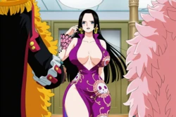 Onetvpiece Doflamingo Kurohige vs Boa Hancock Part1 [AI Generated]