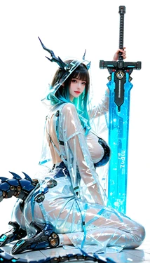 [Akatsuki Ichika World] Cyber Dragon R-type [AI Generated]