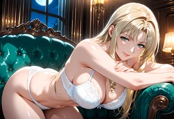 [Allure Diffusion] Rika Shiraki - Lingerie Landscape [AI Generated]