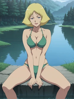[artkoikoi] Sayla Mass  Mobile Suit Gundam [AI Generated]
