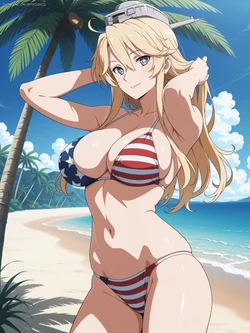 [artkoikoi] Iowa | Kantai Collection (Bonus) [AI Generated]