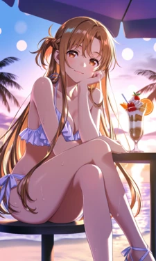 [AI Generated] asuna 3