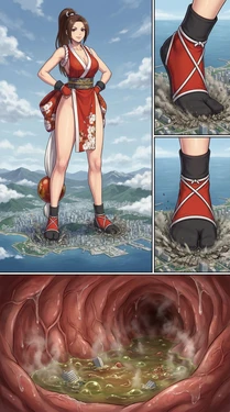 Giantess vore [AI Generated]