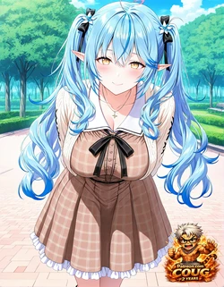 Yukihana Lamy hentai | Hololive NSFW parody [AI Generated]