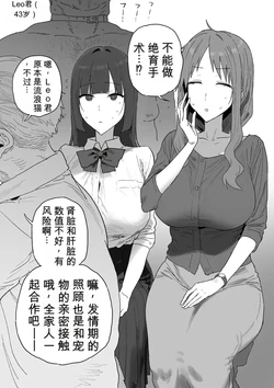 [信じろ] 責任感が人一倍強い風紀委員の田中さん、橋の下でレオくん（４３さい）を保護するも医者に去勢手術を断られ、元カレの数倍はあるドス黒い陰茎をママとお世話することに……【热狗人AI机翻】