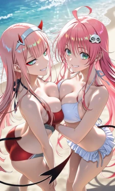 [AI Generated] pink