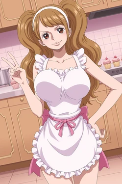 ArtKymi | Charlotte Pudding | One Piece [AI Generated]