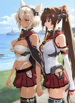 [Rametaki] 2026-03-22 Yamato x Musashi [AI generated]