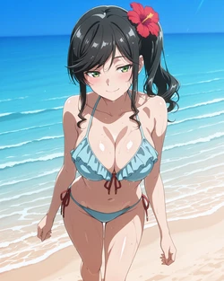 [Ponchoman] Wakana Kinme EXTRA - Wash It All Away || 金目 綿花奈 - 綺麗にしてもらえますか。 (UNCENSORED) 70 IMAGES [AI Generated]