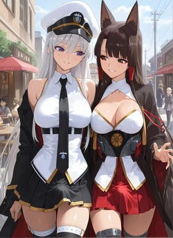 [Rametaki] 2026-03-18 Enterprise x Akagi [AI generated]