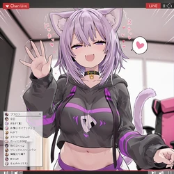 [DotaGota] Nekomata Okayu Live Stream Ambush Warm Hoku-Hoku Vaginal Breeding & Public Climax [AI generated]
