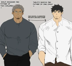 [Suikanotane (Hashikure Tarou)] Dad × Dad Reunion at the Class Reunion [en]