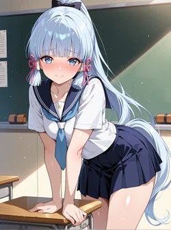 [せめもり] Kamisato Ayaka (Genshin Impact) [AI Generated]