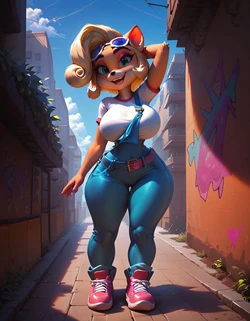 [Lora Art] (AI Generated) - Coco Bandicoot