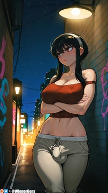 [WienerGens] Yor Briar Finds you in futa alley (Spy X Family) [AI Generated]