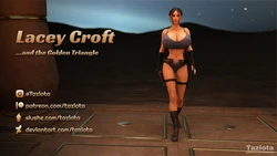 [Taziota] Lacey Croft and the Golden Triangle
