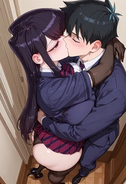 [maplechan60930] Tadano x Komi [AI Generated]