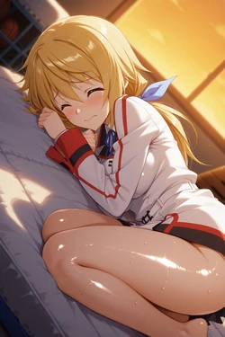 [レオナルドセーブ]  弱みを握られて放課後体育倉庫であれこれされちゃう シャルロット・デュノア [AI Generated]