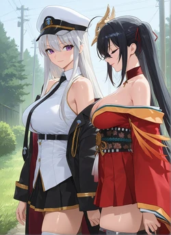 [Rametaki] 2026-02-25 Taihou x Enterprise [AI generated]