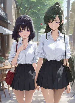 [Rametaki] 2026-02-19 Sailor Saturn x Sailor Pluto[AI generated]