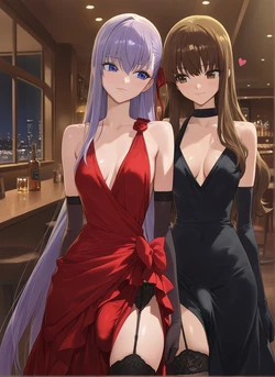 [Rametaki] 2026-02-07 Meltryllis x Hakuno [AI generated]