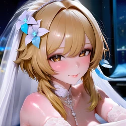 [Elizasrain]Lumine x BWC (Vaginal) - Wedding Night[AI GENERATED]