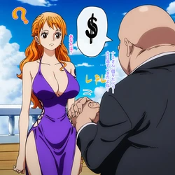 [aquamarine]Nami Pays Her Debts[JPN] [AI Generated]