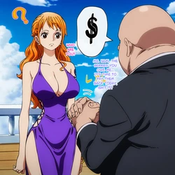 [aquamarine]Nami Pays Her Debts[ENG] [AI Generated]