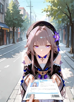 [starwallpower] Herta, Otokoyu ni Chousen (Houkai: Star Rail) [AI Generated]