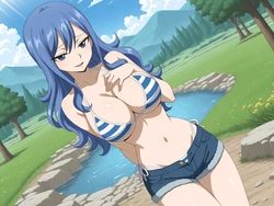 ArtKymi | Juvia Lockser | fairy tail [AI Generated]