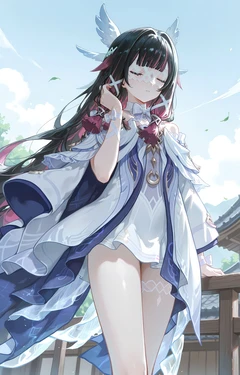 [starwallpower] Columbina, Otokoyu ni Chousen (Genshin Impact) [AI Generated]